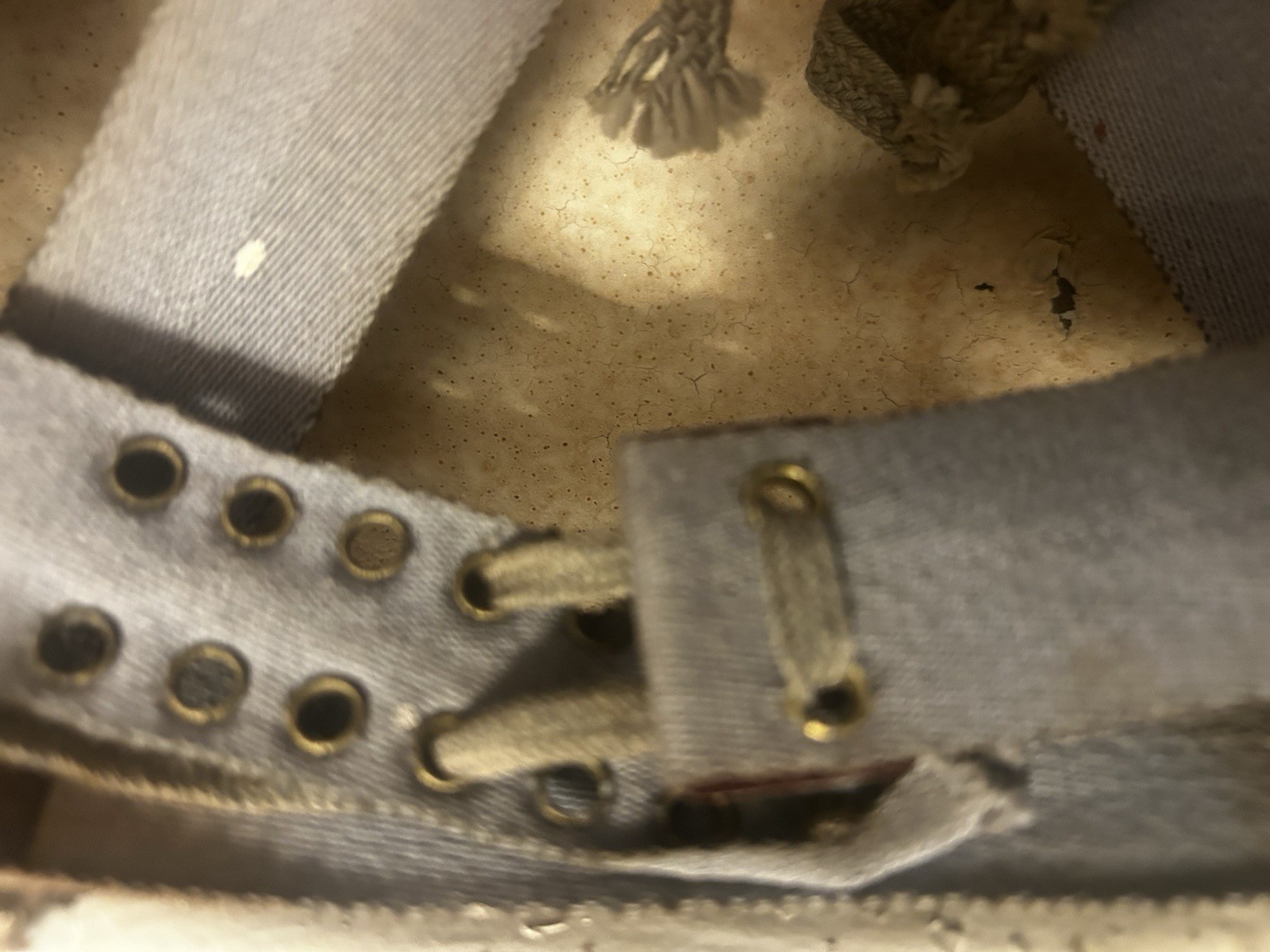 Vintage WWII Metal Helmet O.C.D. Office Civil Defense White Steel Helmet