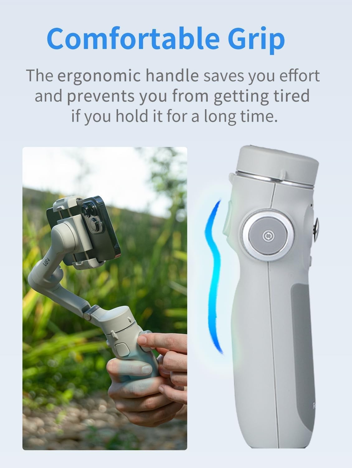 Feiyu VB4SE 3-Axis Compact Handheld Smartphone Gimbal Stabilizer Bluetooth, APP