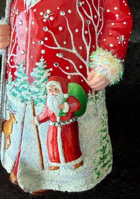 PATRICIA BREEN "CRAVANE CLAUS" Woodland Noel 2016 #3670