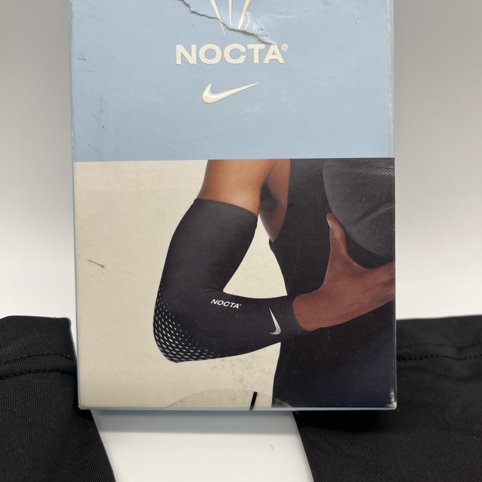 Nike X Nocta DRI-FIT Elite UV Basketball Sleeves Black Size L/XL DO8831-010