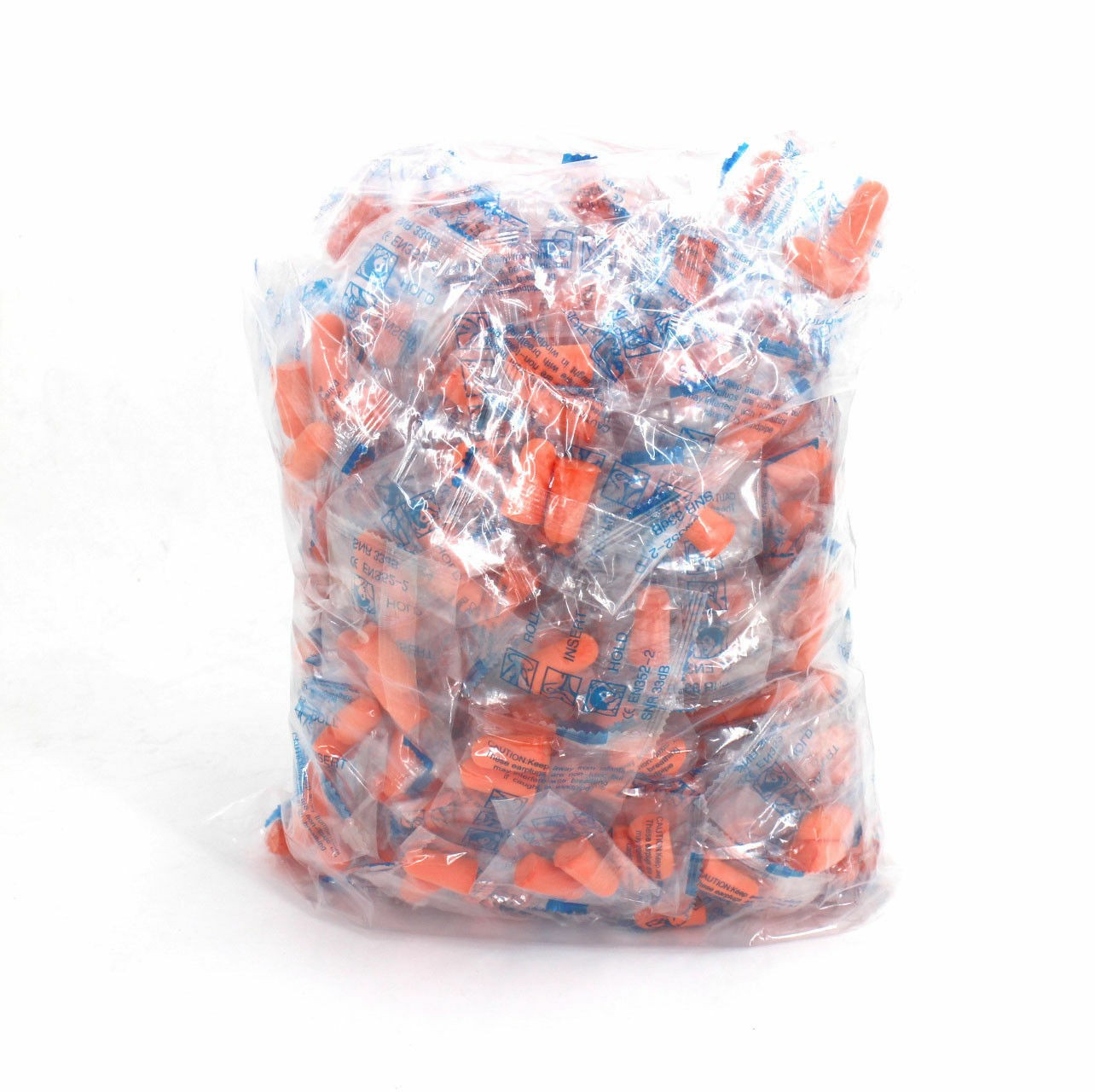 200/400x Ear Plugs Lot Bulk soft Orange foam sleep travel noise shooting earplug