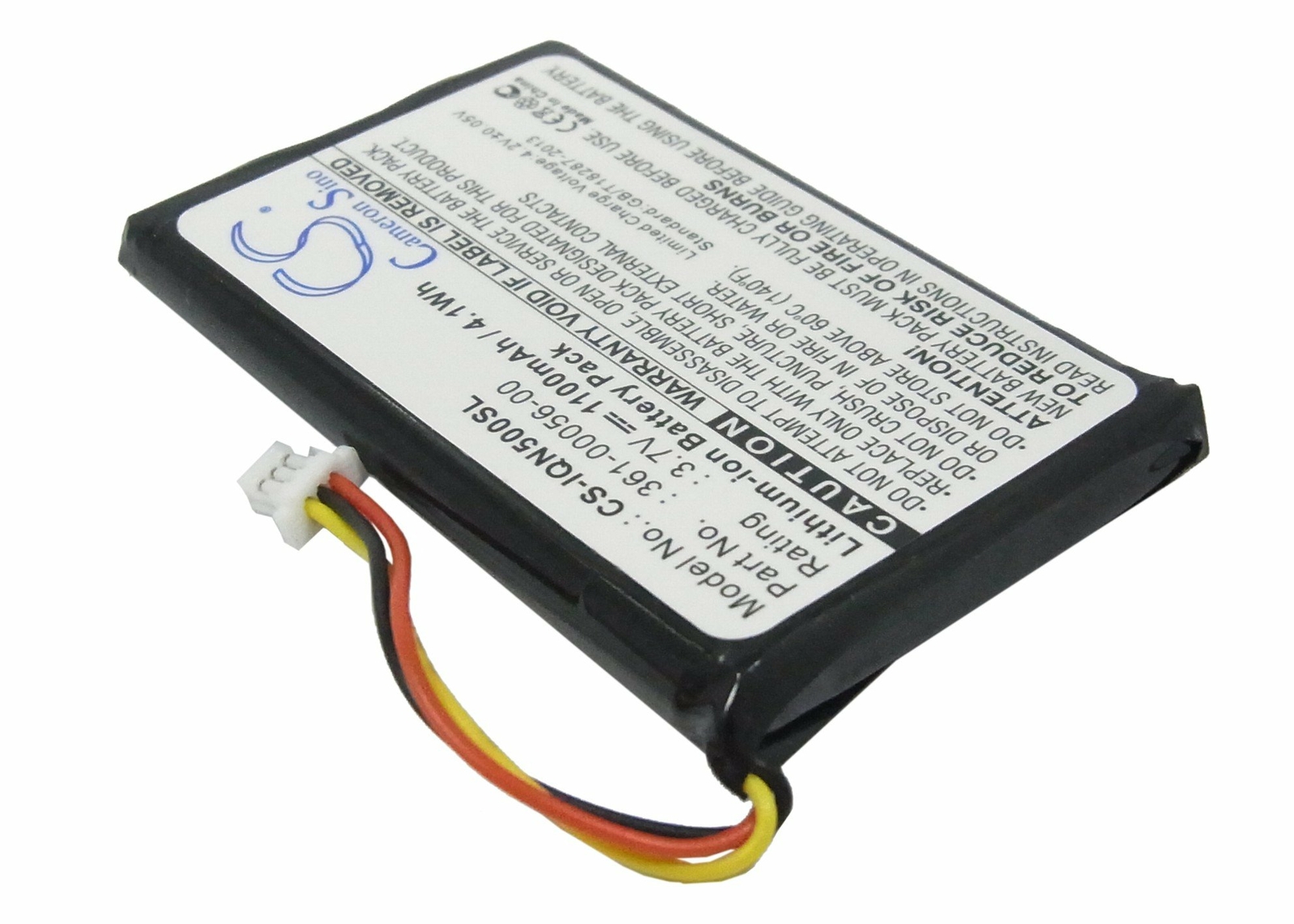 1100mAh Battery For Garmin Drive 51LMT-S,DriveSmart,Nuvi 30,50LM,55,55LM,55LMT