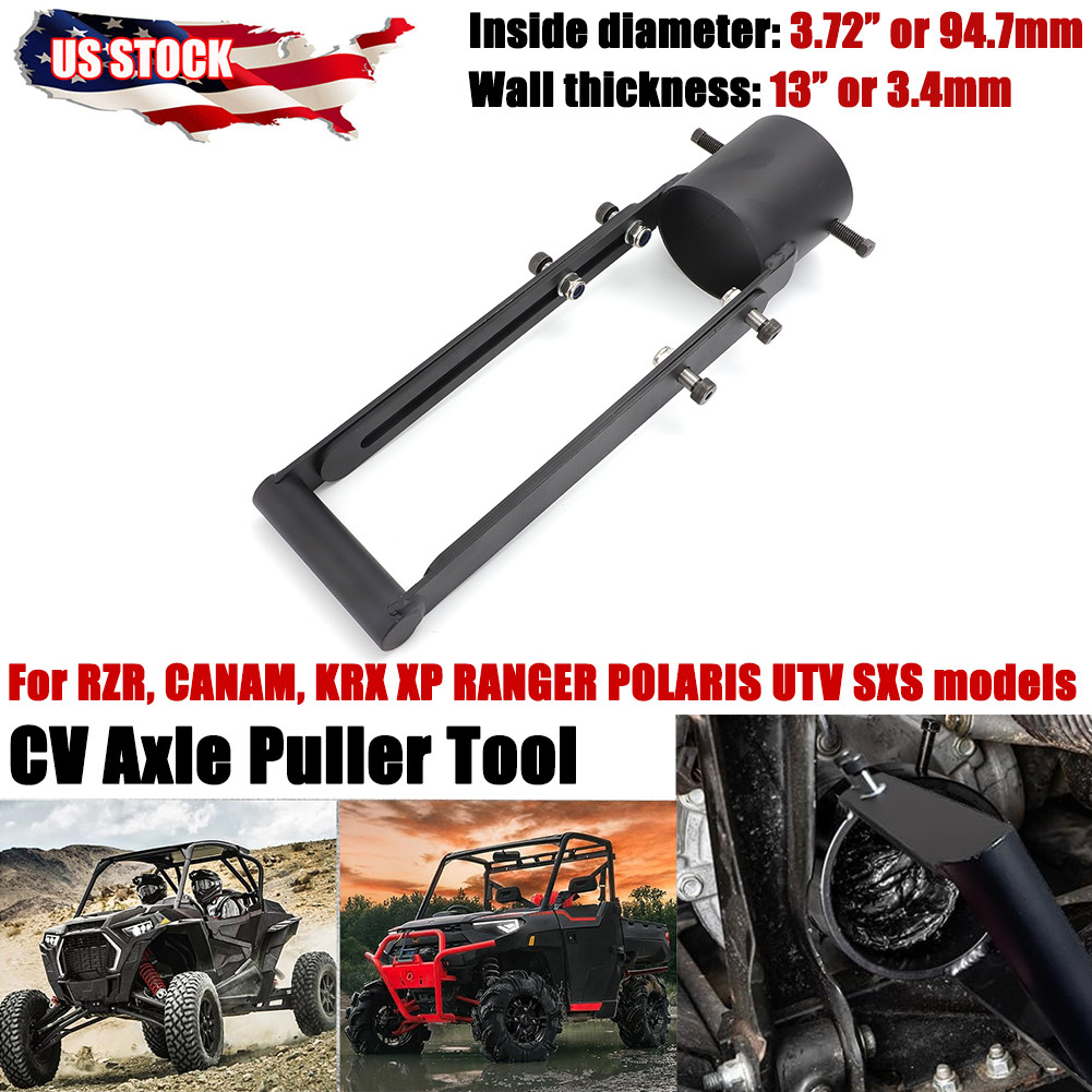 Black CV Axle Puller Tool Kit For RZR, CANAM, KRX XP RANGER POLARIS UTV Iron