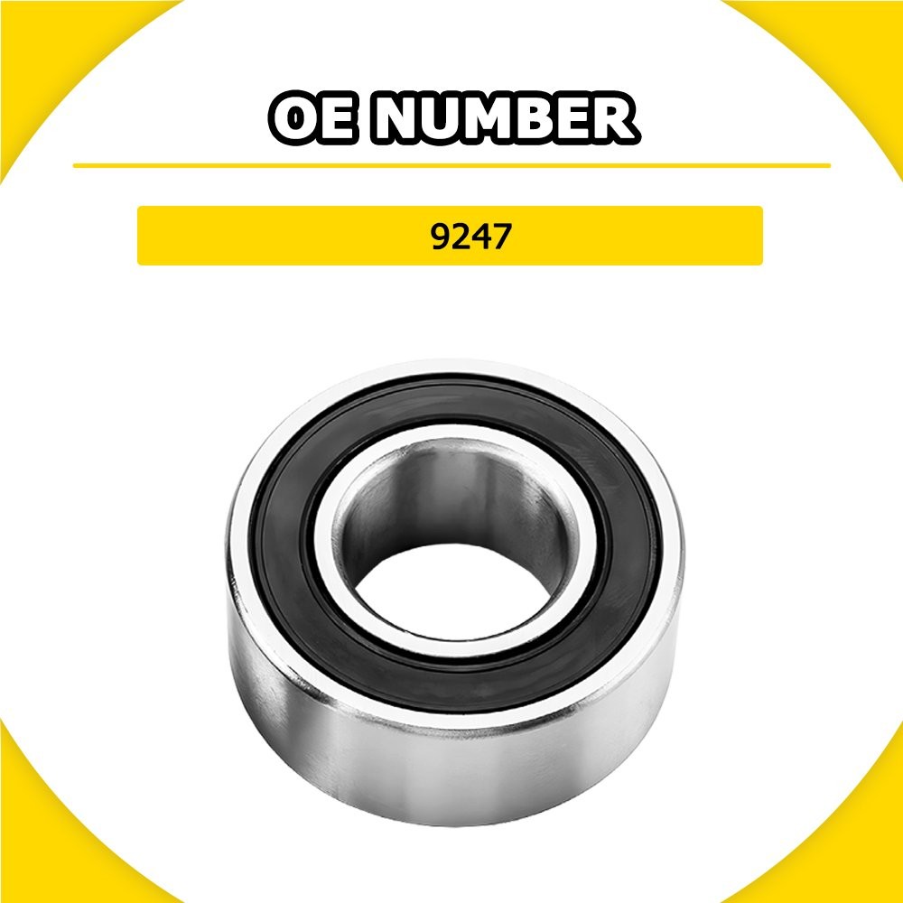 For 2004-2007 Harley Dyna 1" Axle Sealed Wheel Bearings 9247 Front Or Rear 04-07