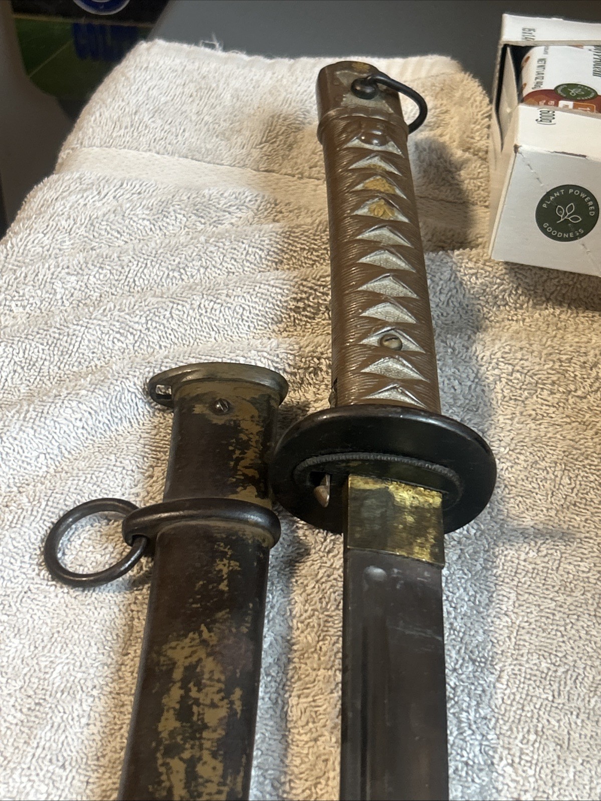 Nice WWII Japanese Shin Gunto Type 95 NCO Sword Free Shipping Tokyo Arsenal Free