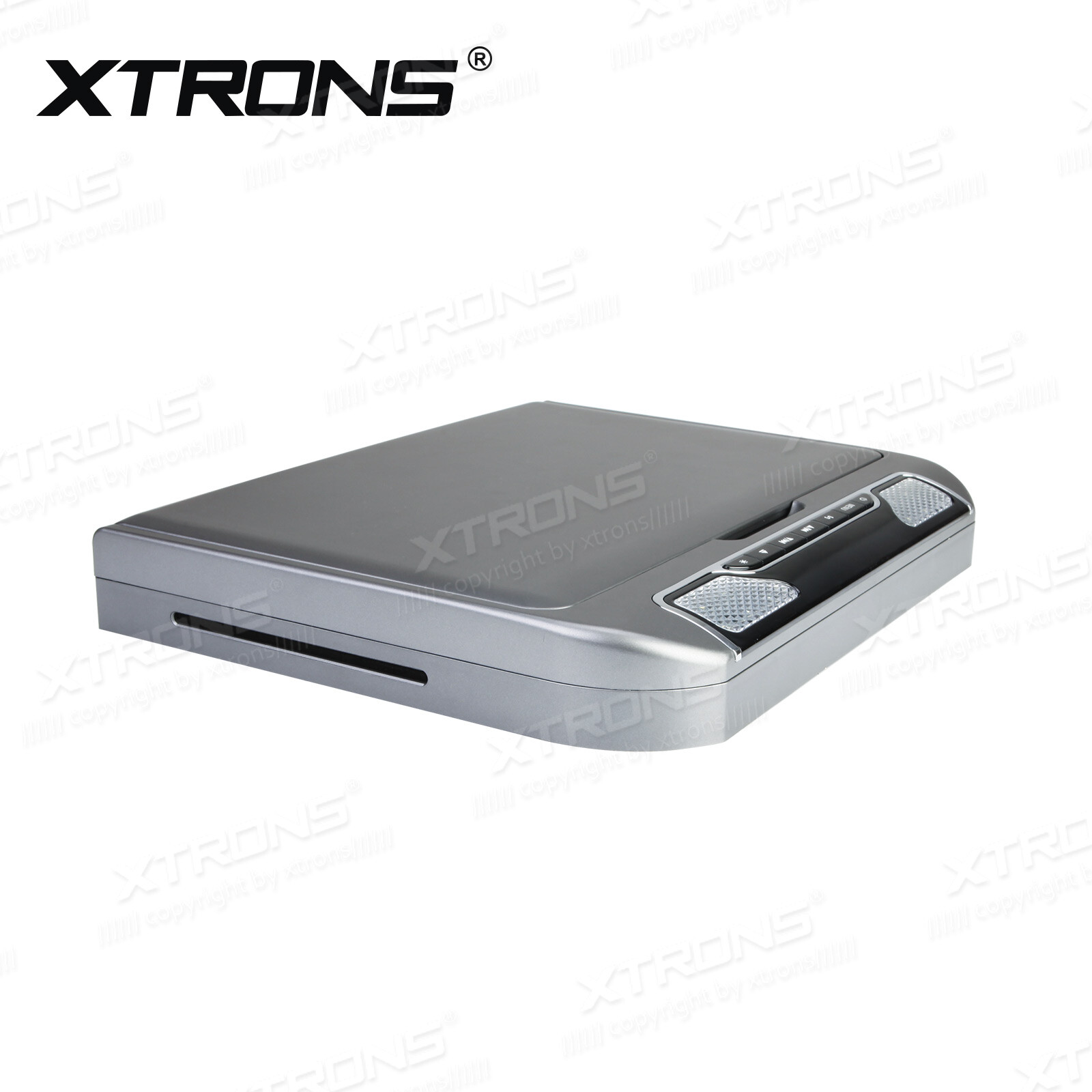 13.3" Car Roof Overhead DVD Player Mount Flip Down Monitor HDMI/USB/SD 1080P HD