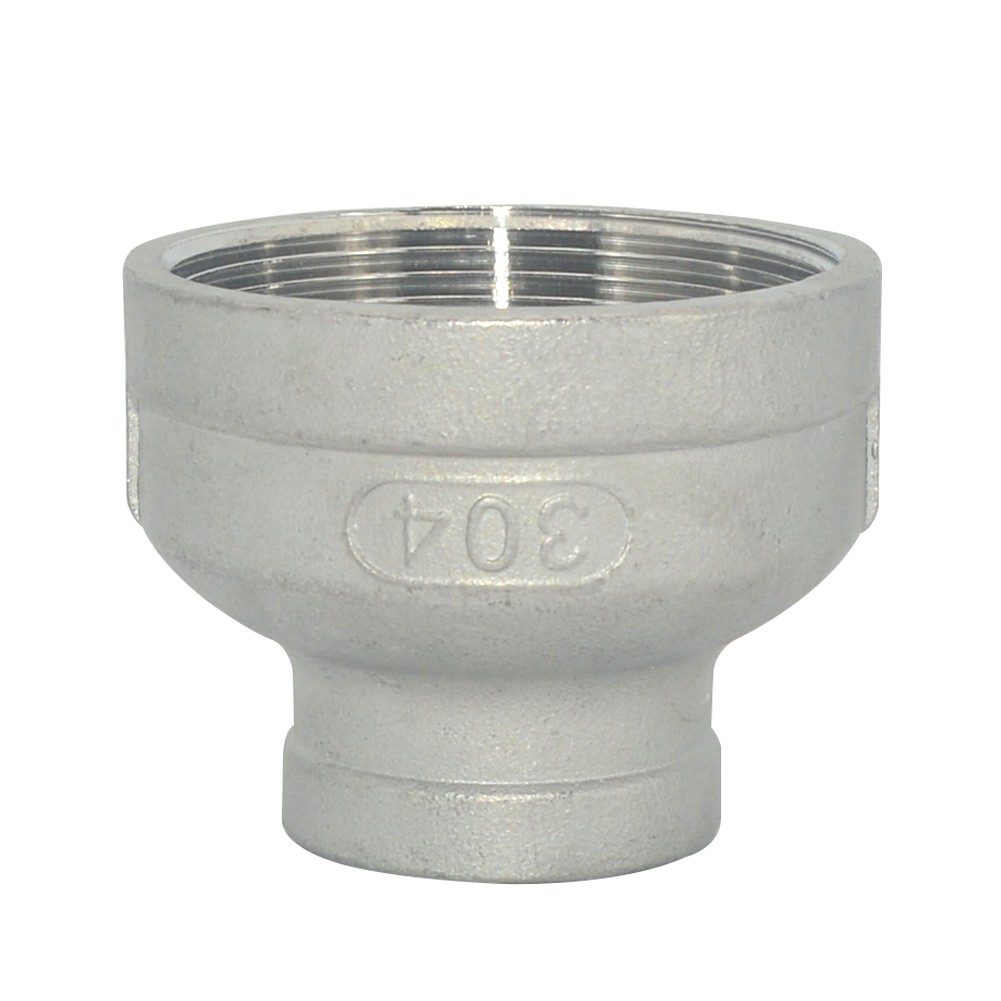 2" to 1" Female NPT Bell Reducer Reducing Coupling Stainless Steel 304 Connector