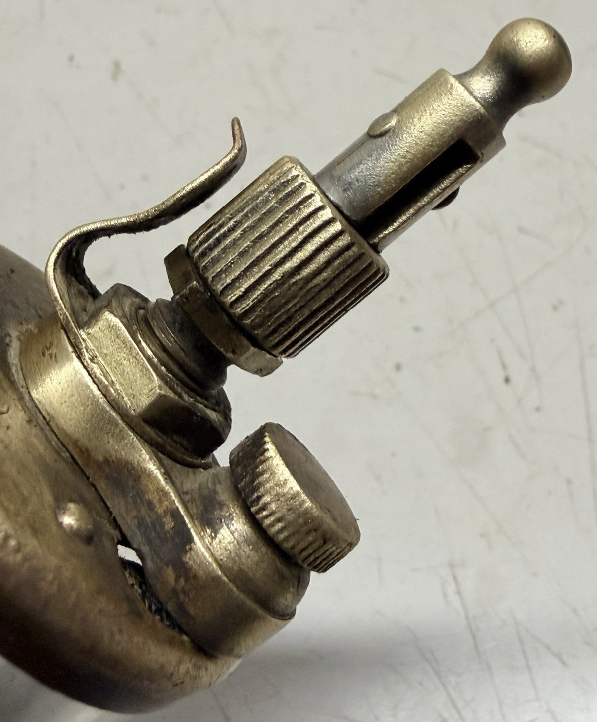 Brass Cylinder Oiler Small IHC M Famous Mogul Hit Miss Engine 1/4" NPT