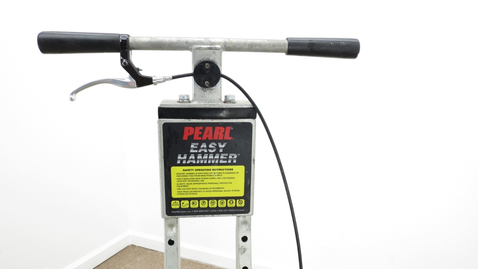 Pearl Abrasive PA01HT Easy Hammer Trolley Cart, Used