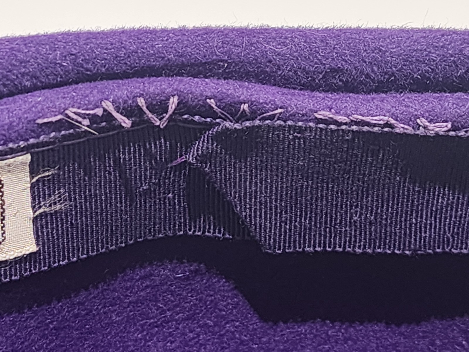 Vintage Le Montet, Velour Imported Women's Hat, Purple, Rare