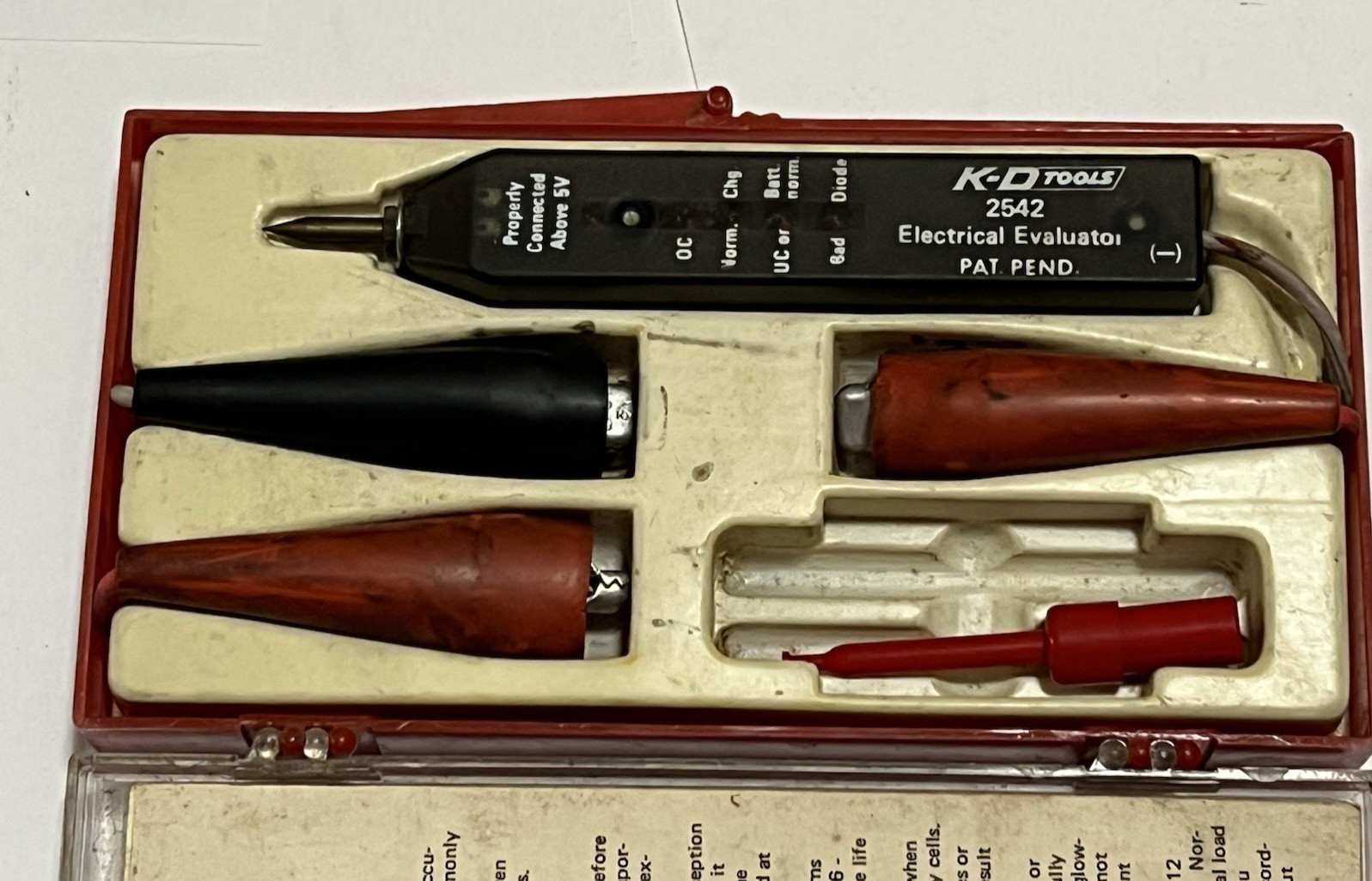 KD Tools 2542 Electrical Evaluator Automotive Charging Continuity Diode Tester