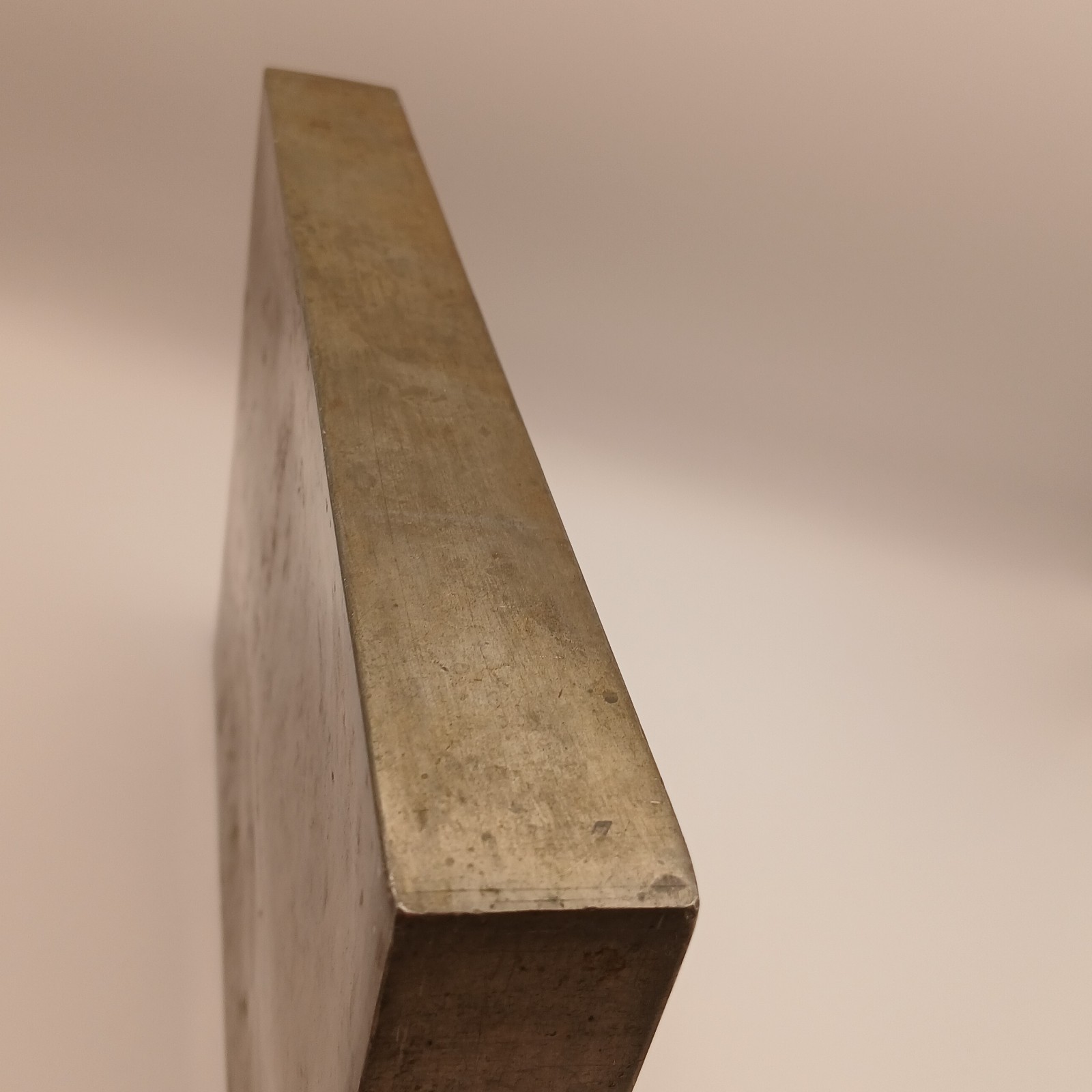 Early 1900s Abercrombie & Fitch Pewter Travel Slab Double Flask Rare Prohibition