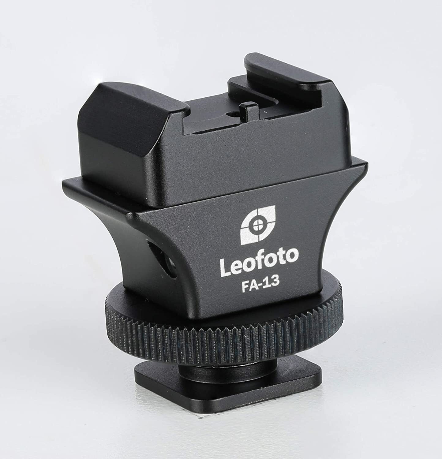 Leofoto FA-13+FA-10 Cold Shoe and Hot Shoe Adapter