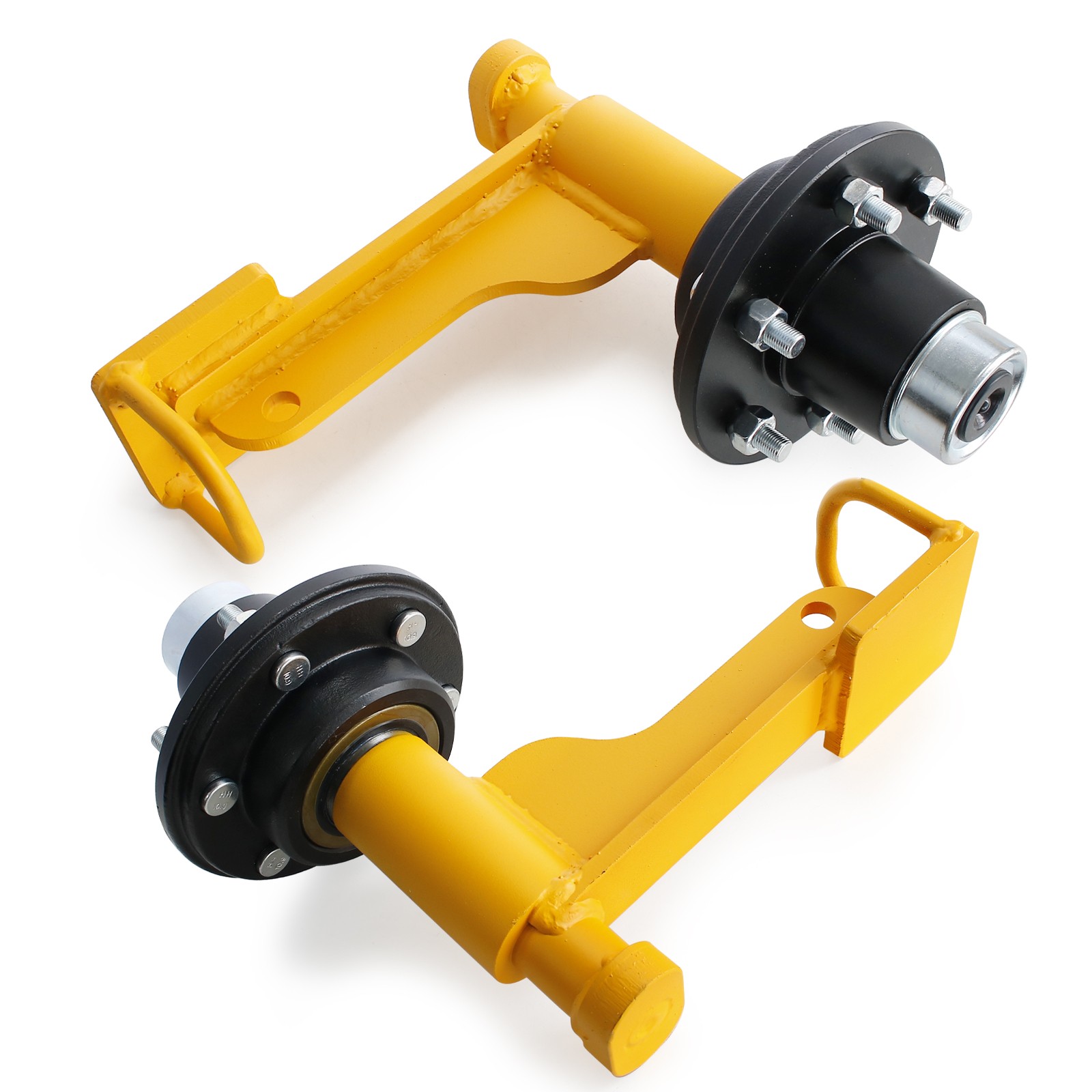 2Pack Shipping Container Wheels 6-Lug Wheels Kit, Shipping Container Accessories