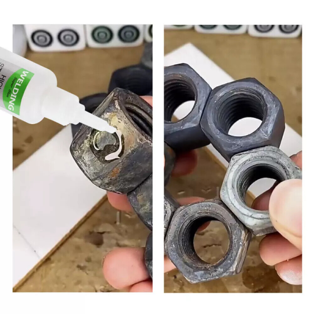 5Pcs Uniglue Universal Super Glue Welding High-Strength Oily Glue Mighty Instant