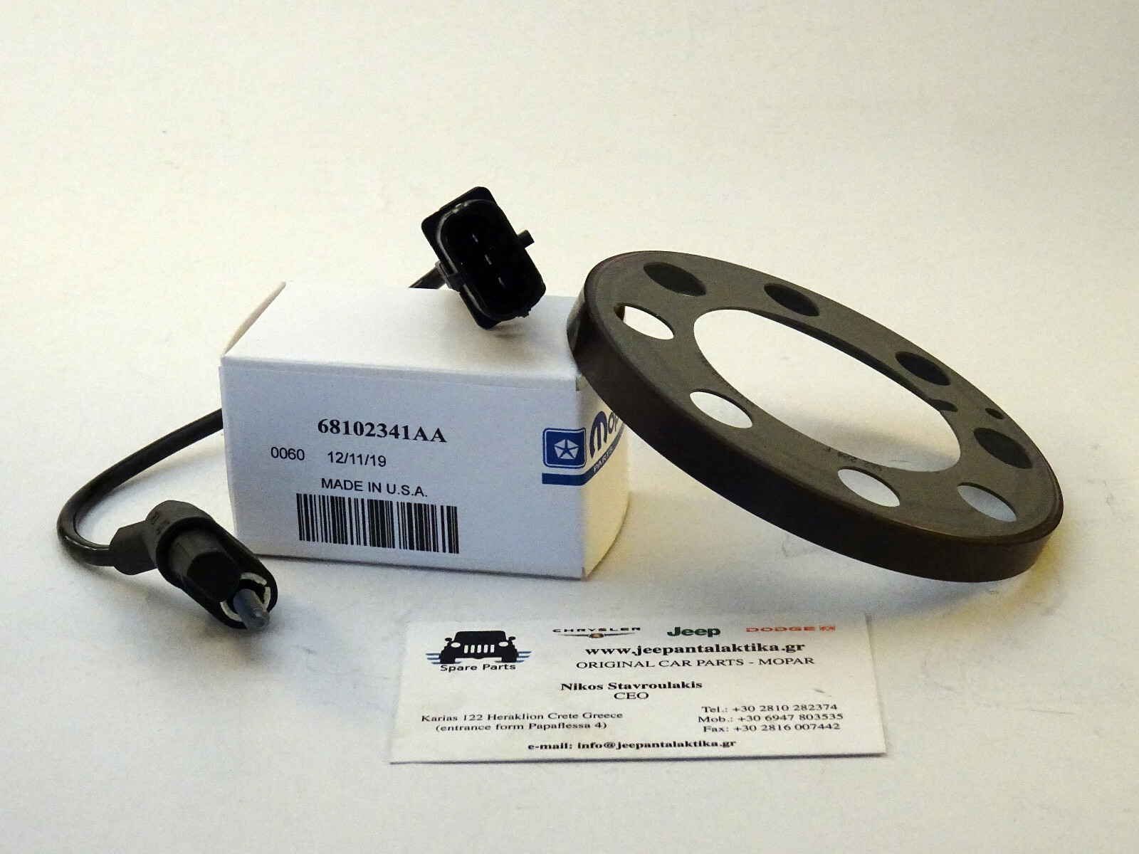 Crankshaft Set Pulley & Sensor Jeep Grand Cherokee WK 14-20 diesel New Mopar