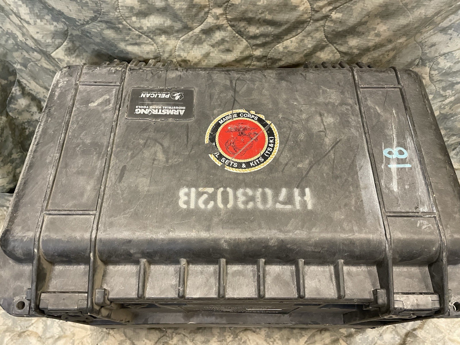 ARMSTRONG MILITARY TOOL KIT SET GENERAL MECHANIC USMC GMTK with Top Tray