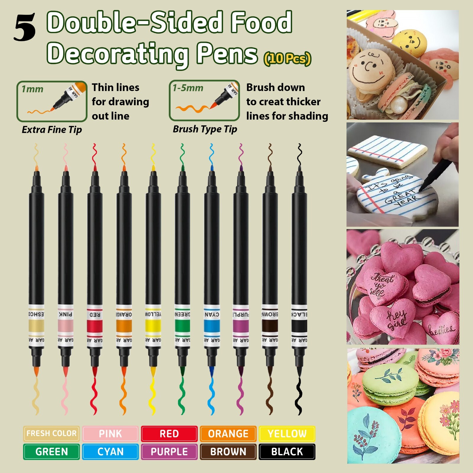 Betters® EDIBLE Printer Set- Cake Ink & 25 Sugar sheets & Clean Kits & Food Pens