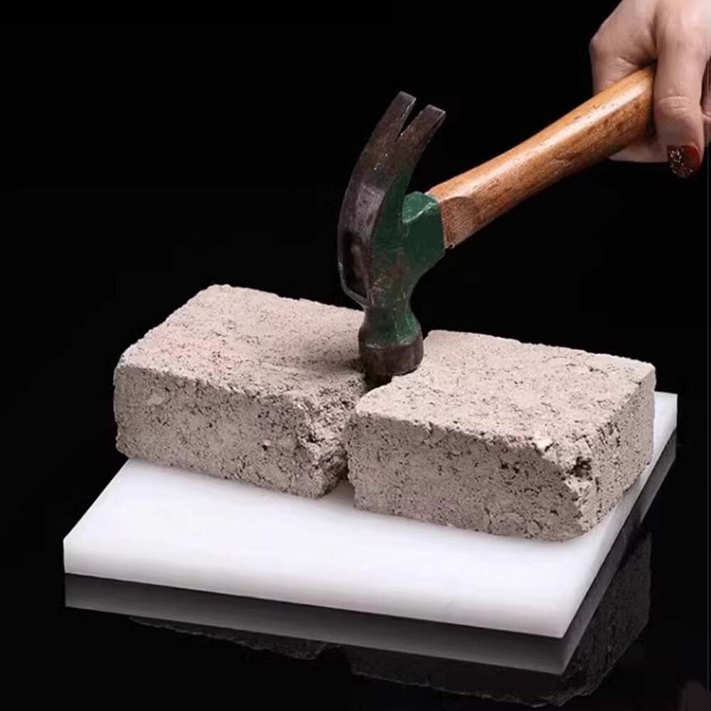 Circles Cut Disc Circles Round White PP Plastic Custom Sizes Available 20-350mm