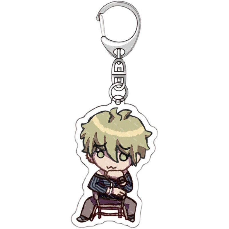 Danganronpa Acrylic Double-sided Key Chain Small Pendant Anime Cosplay Decor