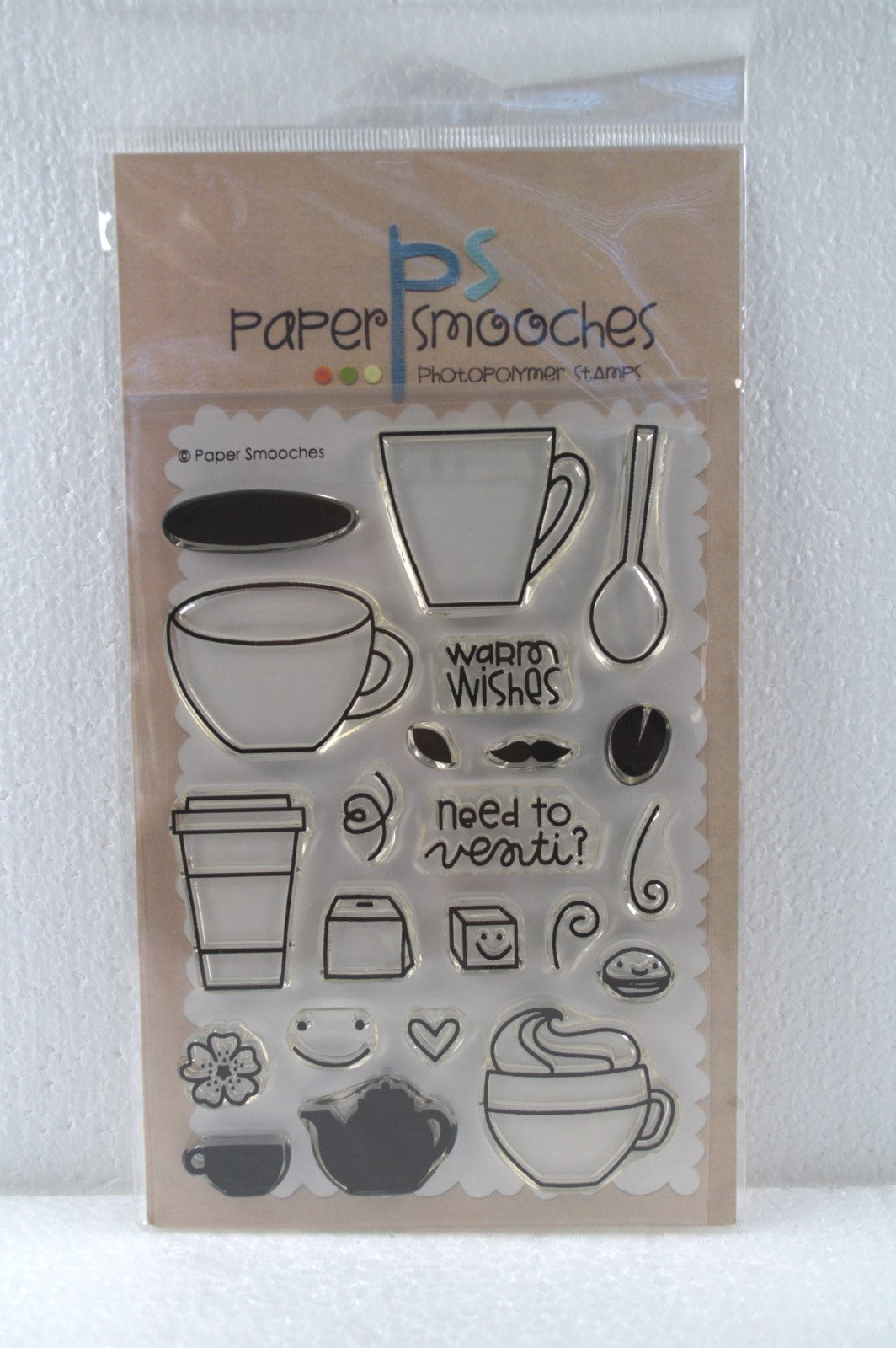 24 Different PAPER SMOOCHES Clear Stamps - YOU PICK! - NEW