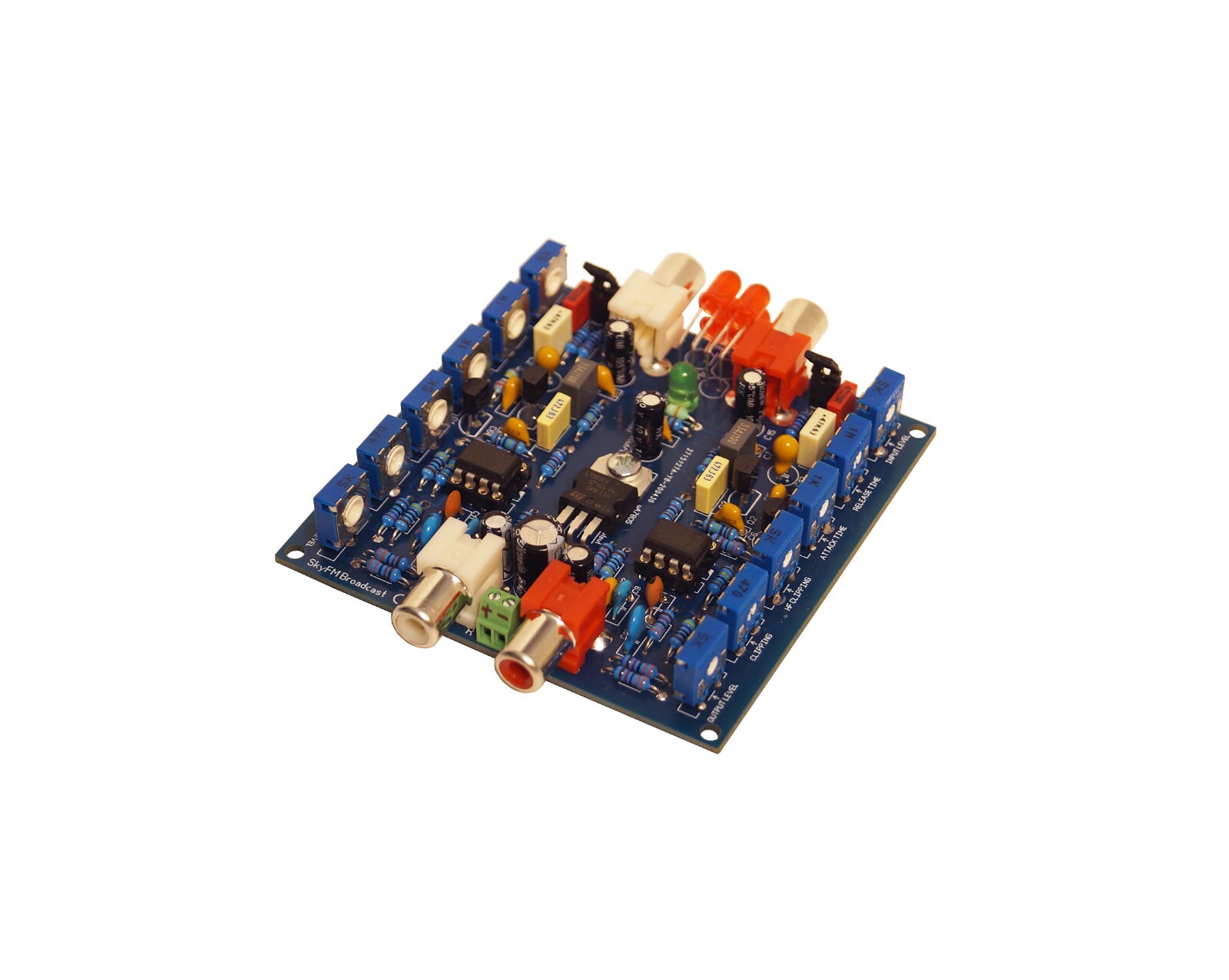 Stereo Compressor Limiter Clipper For FM Transmitter Broadcast