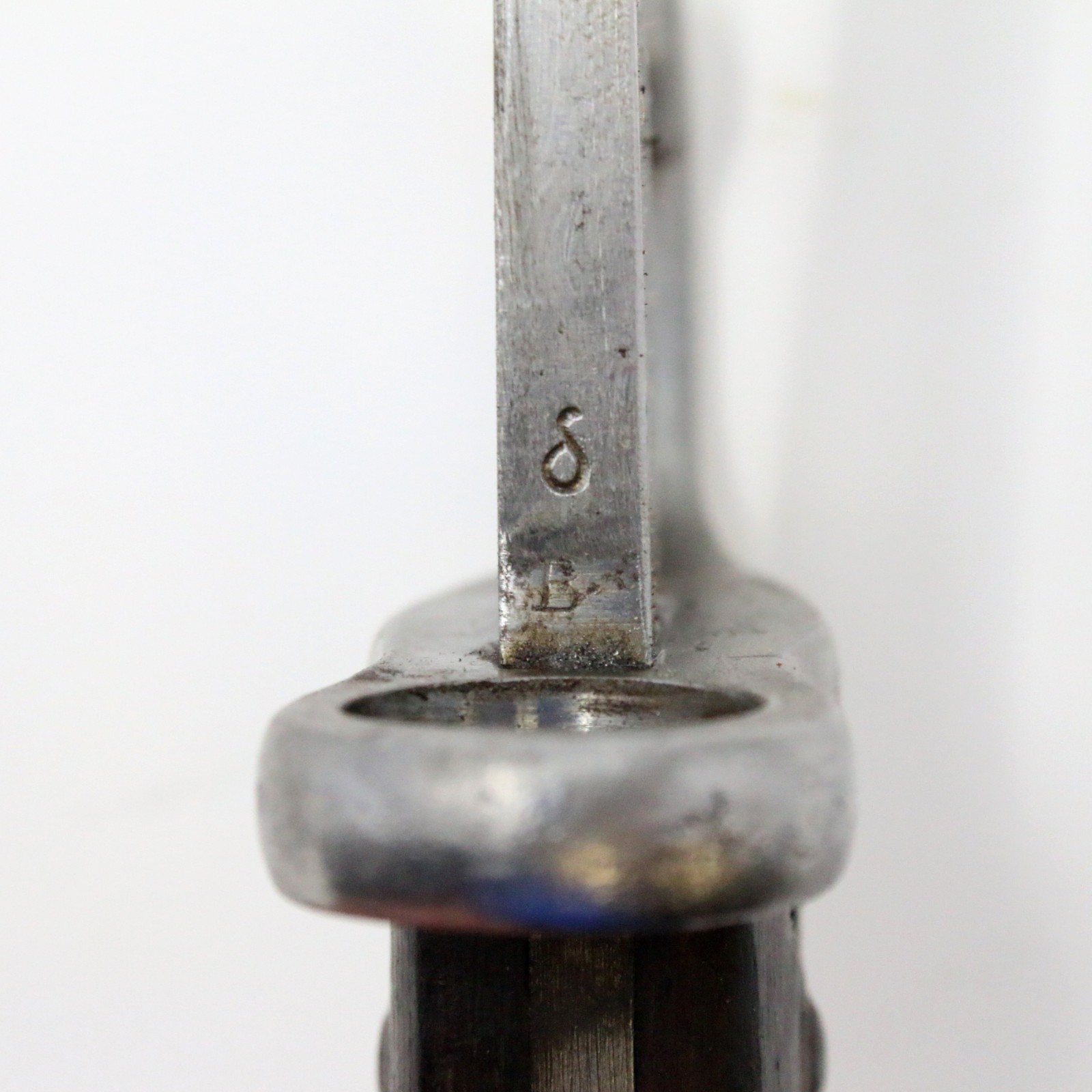 Argentine M1909 Mauser Bayonet Hooked WKC Solingen Leather Scabbard w/Fittings D