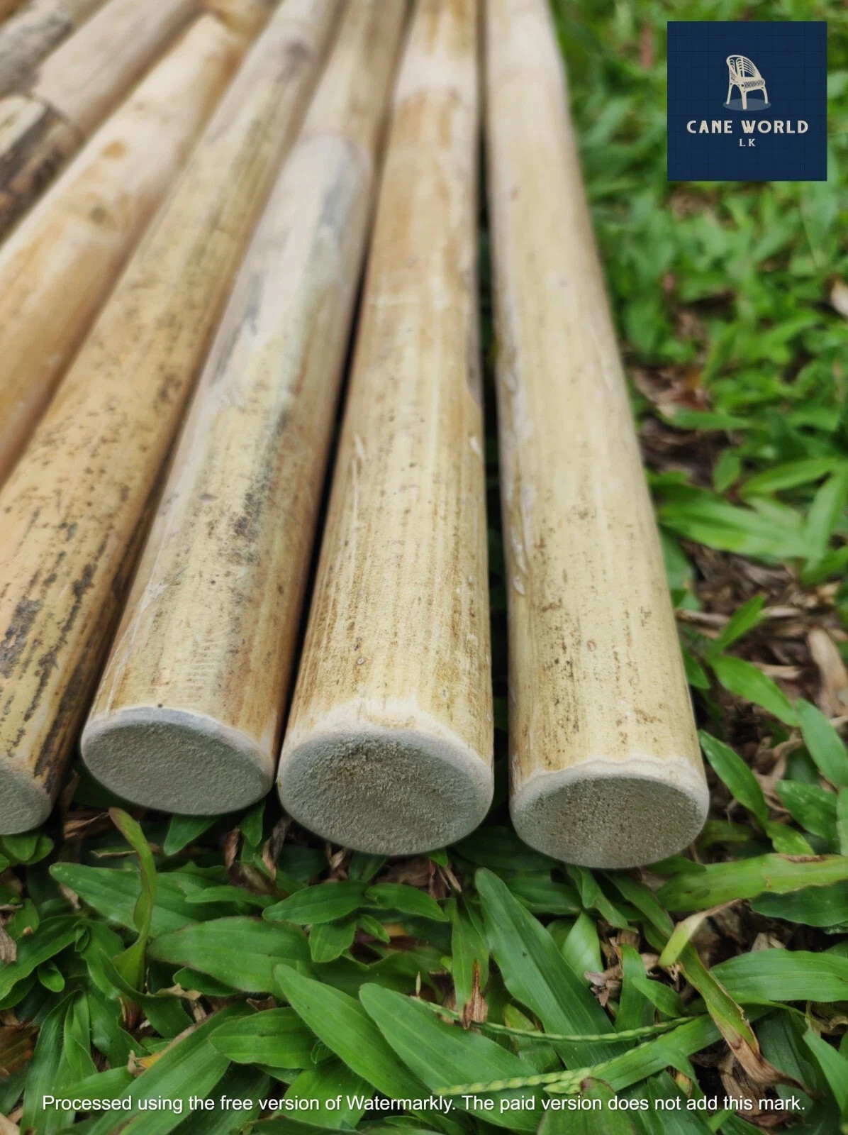 Escrima Kali Arnis Multi Node Sticks Plain Rattan Wskin 28”/1" 2 Sticks ( pair)