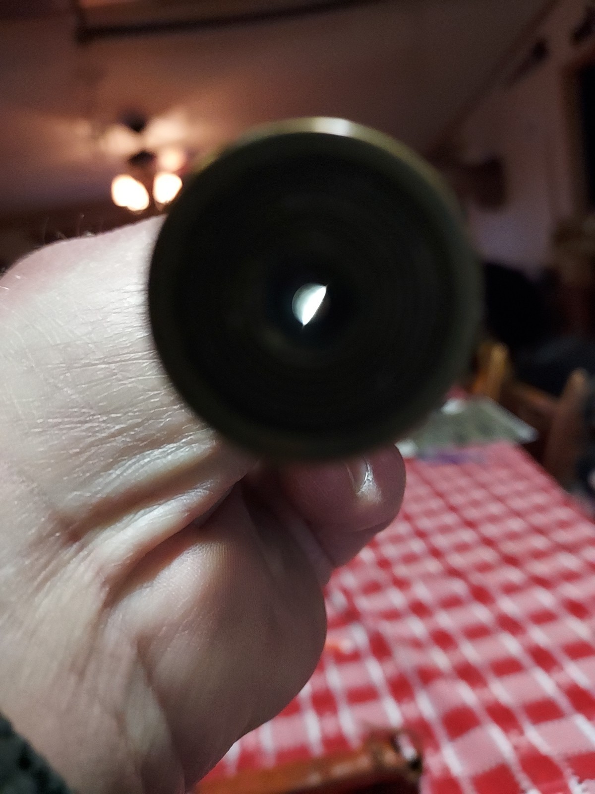 KUKER-RANKEN hand held all brass sight level,scope pat: 1741422 working Antique