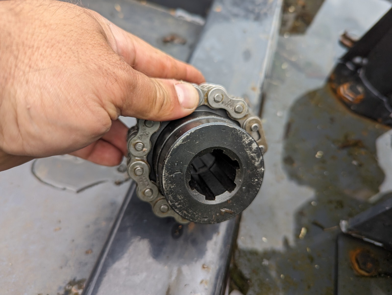 JCT Wolverine Mower King brush Cutter Gear Box Coupling