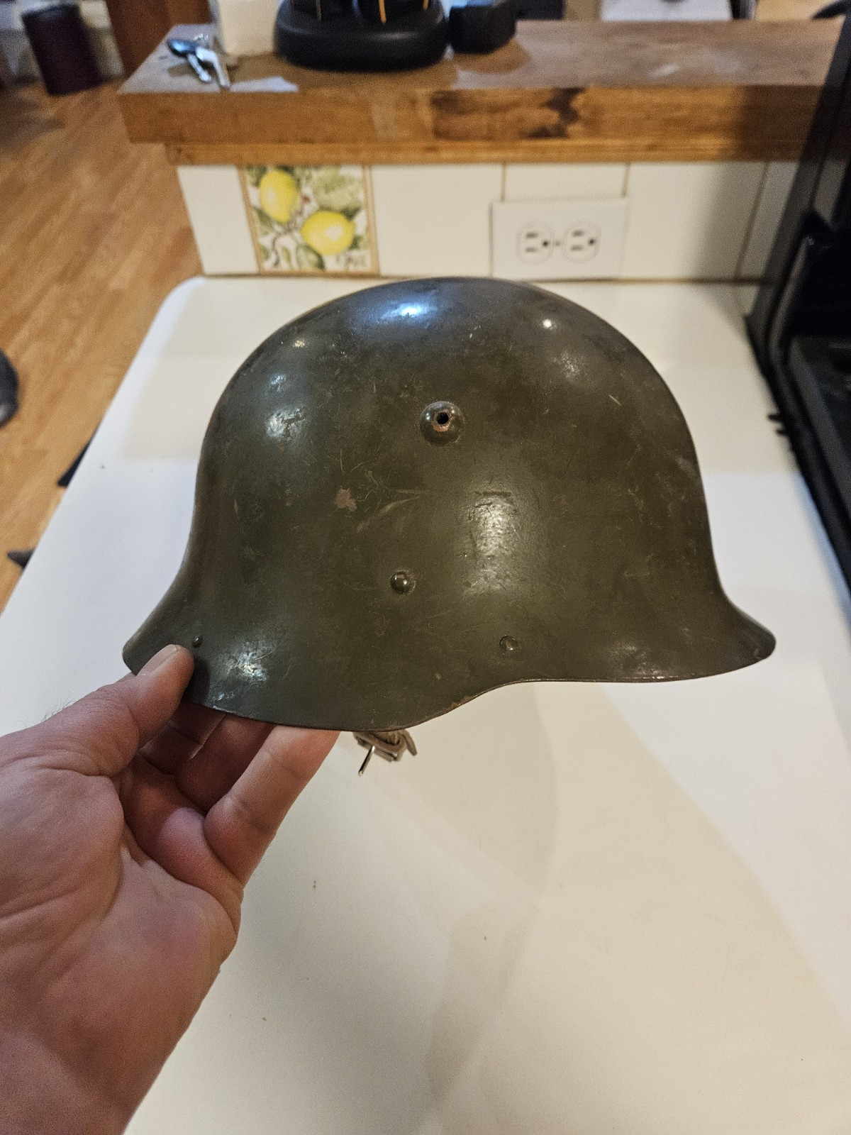 WW2 Bulgarian M36 Style Steel Helmet