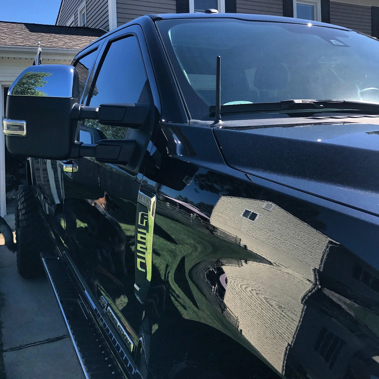 Short Antenna For Ford F-150 (2009-2023) - 6 3/4" ANTENNA MAST - CAR WASH PROOF#