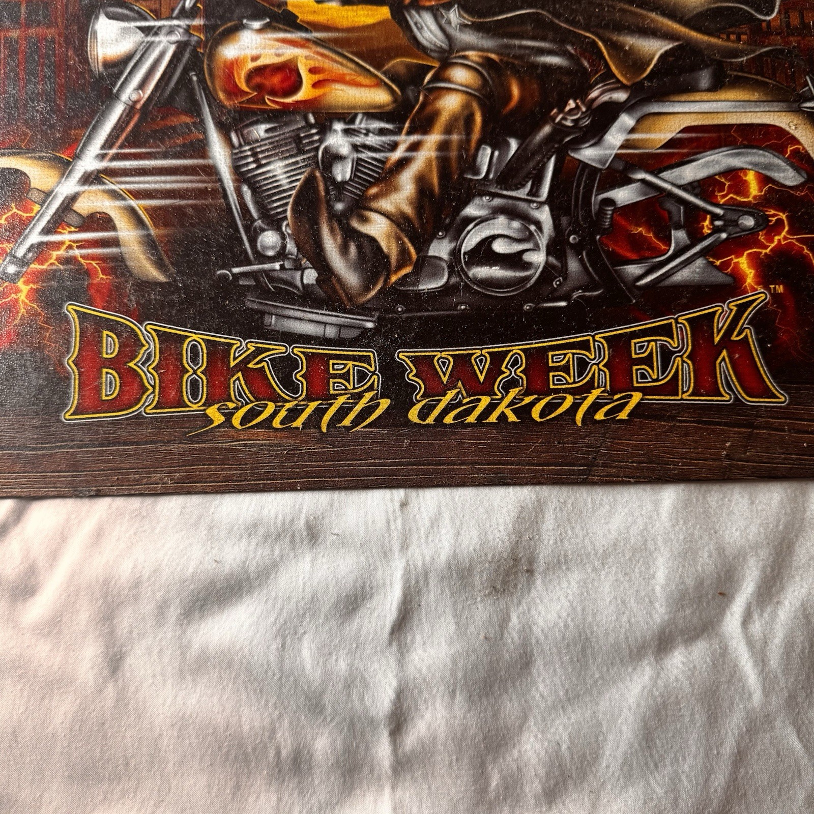 16" X 12-1/2" Metal Sign Sturgis Bike Week 2006 Motorcycle South Dakota