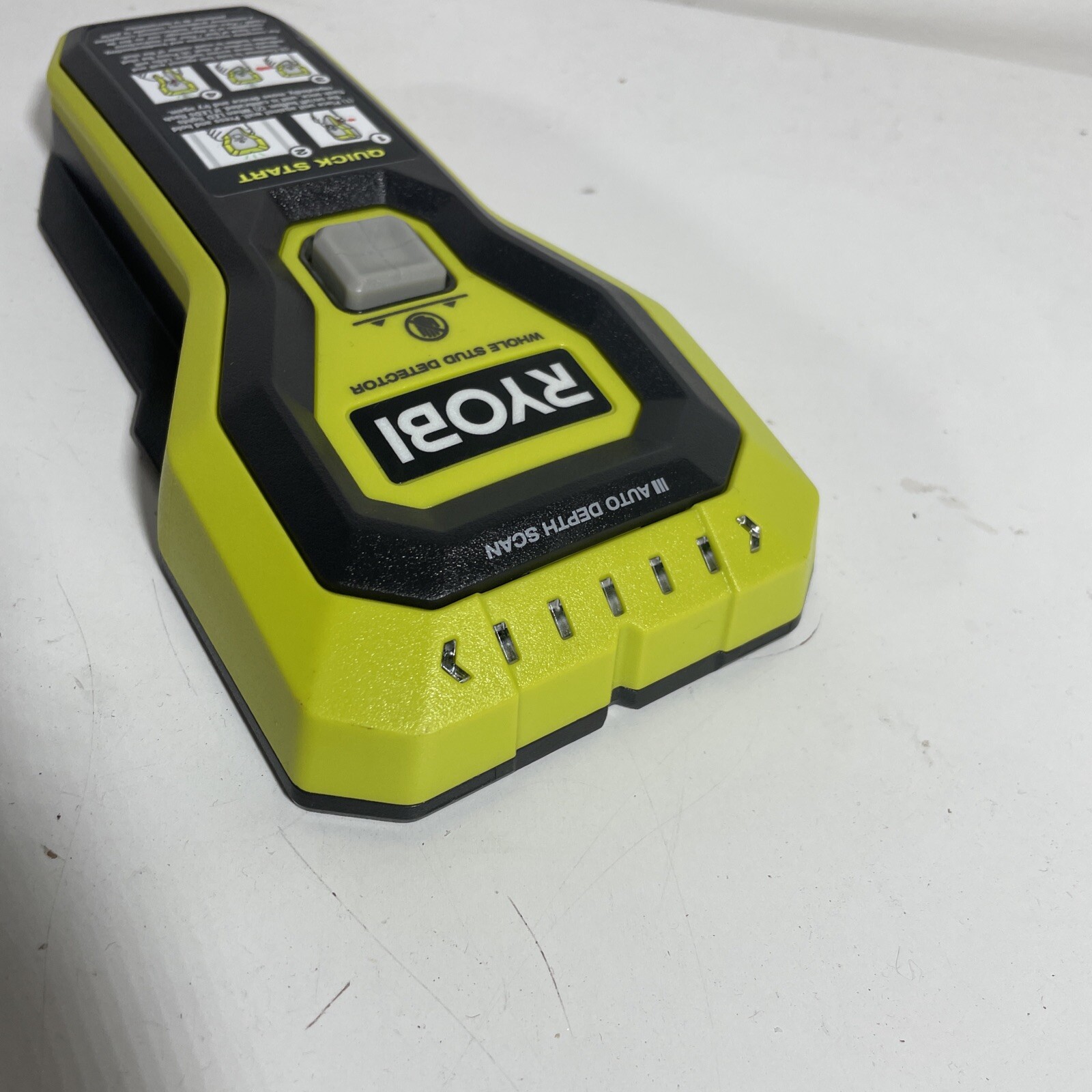 RYOBI ESF5002 Whole Stud Finder Auto Depth Scan Tech Hand-Held Multiple LED A21