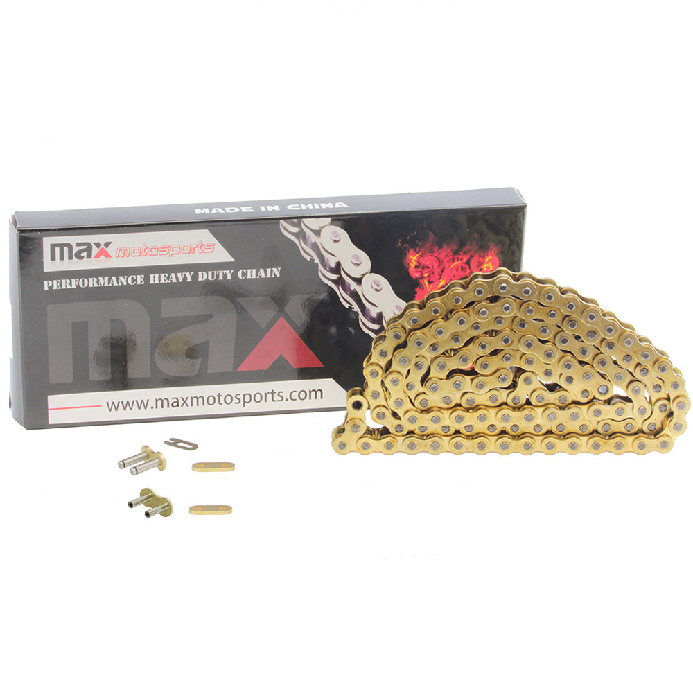 Gold Drive Chain & Sprockets Kit for Yamaha Serow 225 XT225 1992-2007