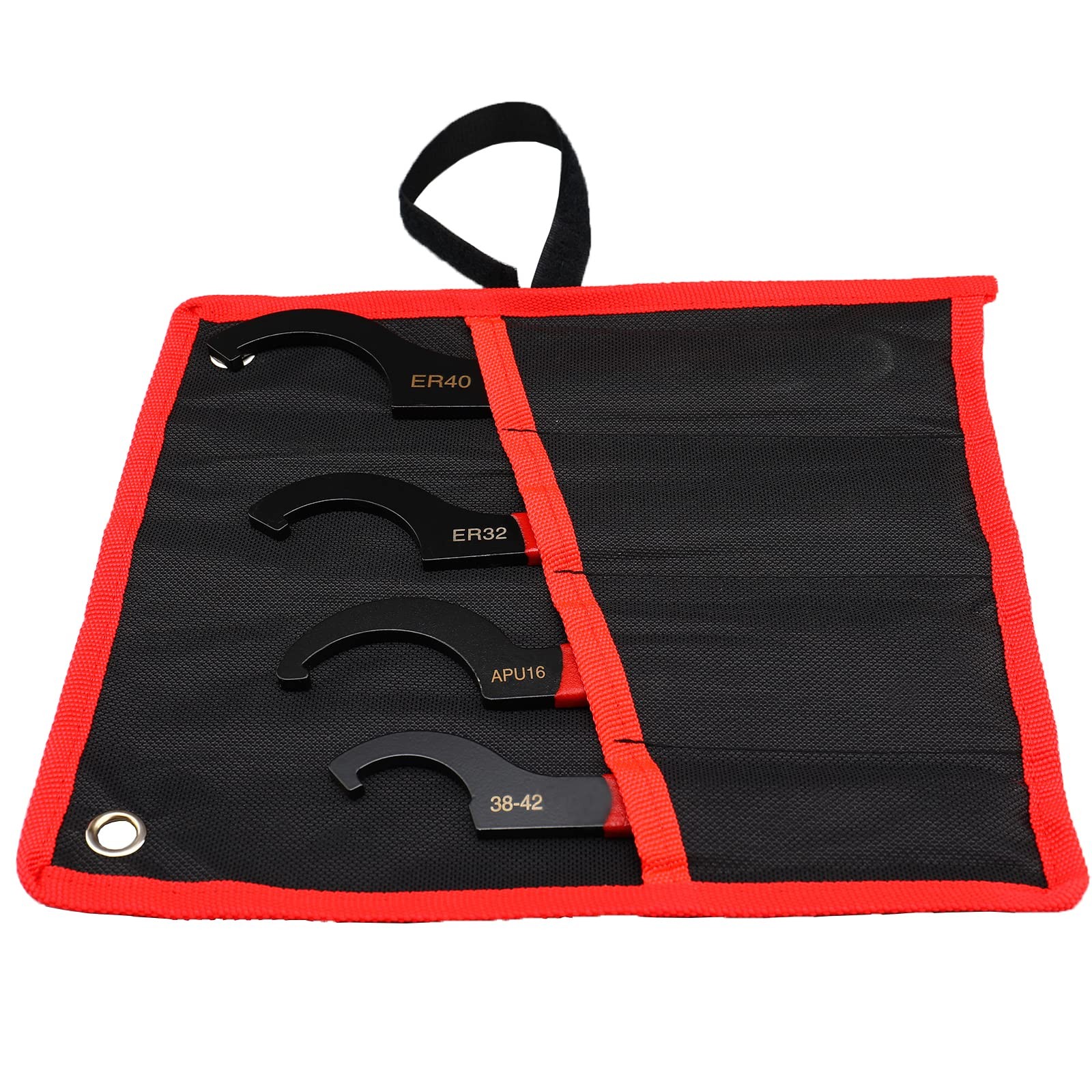 4 pcs Coilover Adjustment Spanner Wrench Heavy Duty Steel C Spanner Set for M