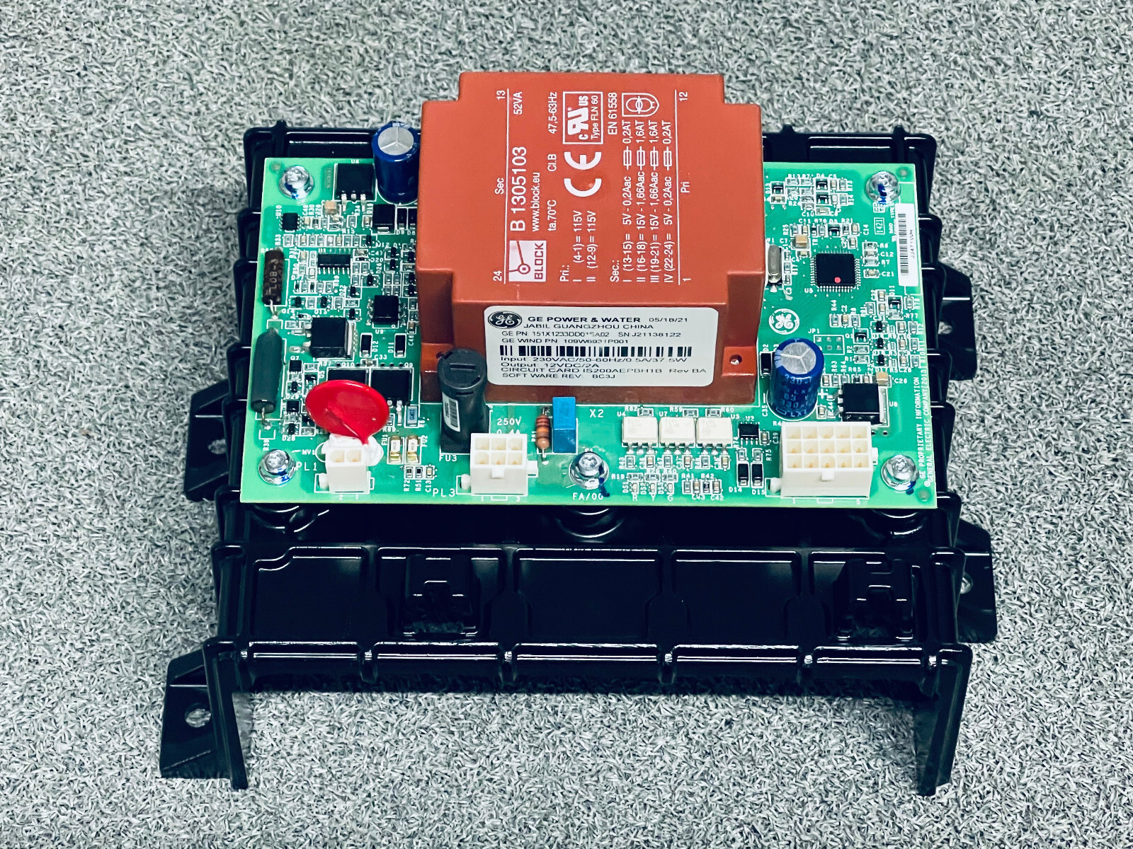 GE Power & Water 151X1233DD01SA02 Pitch Battery Charger Assembly 109W6931P001