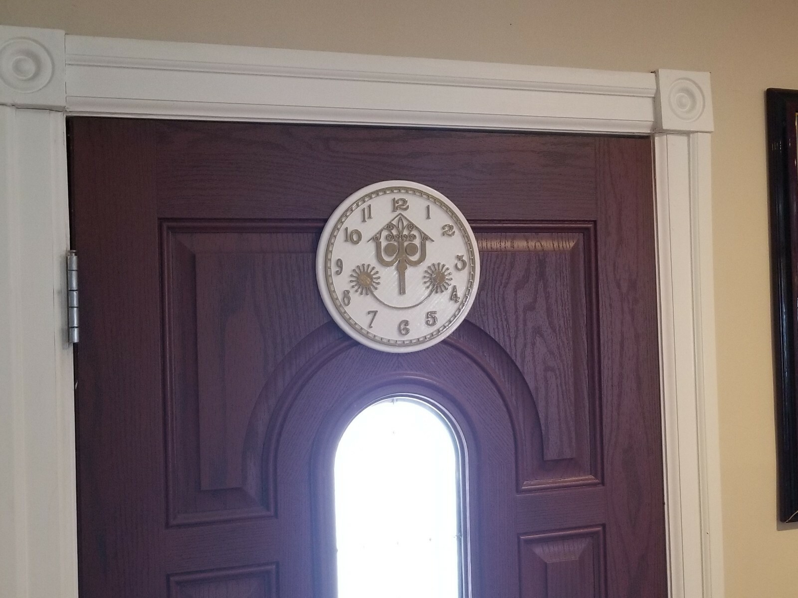 9" It's a Small World Clock Face Inspired Sign (Disney World Inspired Prop)