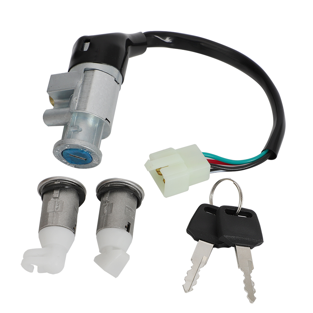 Ignition Switch w/ 2 Keys Harness Kit For Honda Elite 50 SA50 S,SR,LX 1988-2001