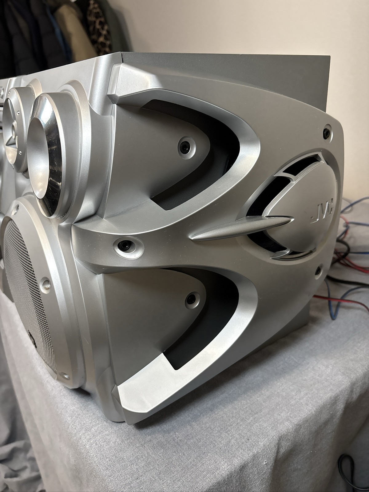 JVC CA-MXG500 Stereo Receiver System MX-G500 130W With Speakers Tested