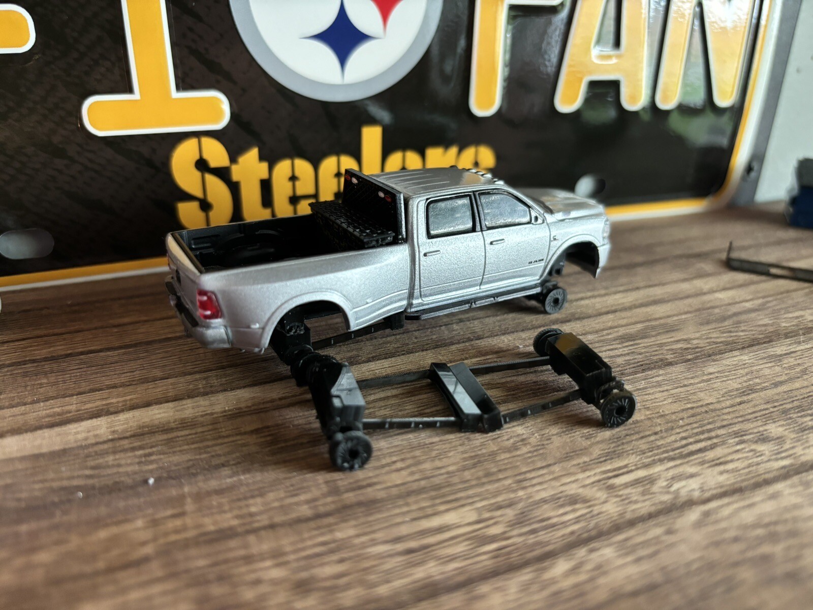 1:64 truck lift kit universal bar style 3D Printed Greenlight 2 Pack