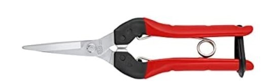 Felco 322 Picking & Trimming snips with steel handles,straight 190mm blade
