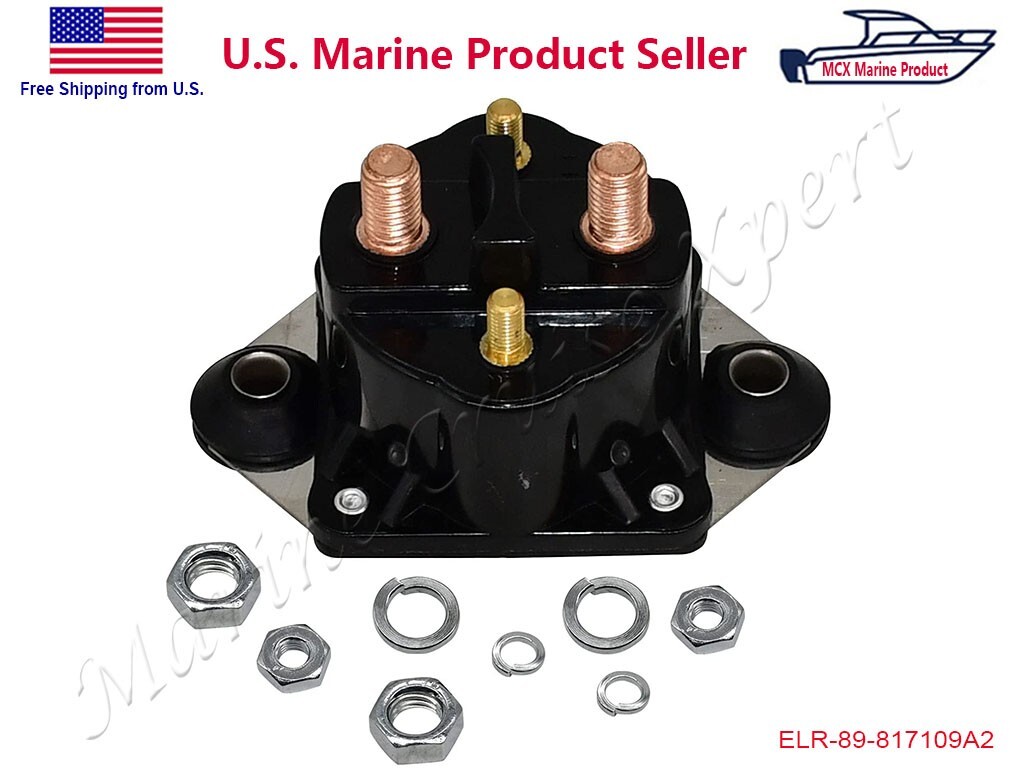 Starter Solenoid Relay for Mercury Outboard 115 125 135 150 175 200 225 250 HP