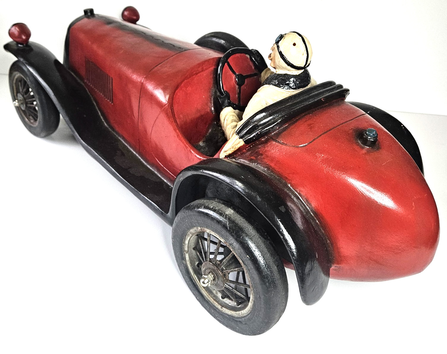 Vintage Classic Antique 1926 Roadster Wooden Replica Allan Agohob