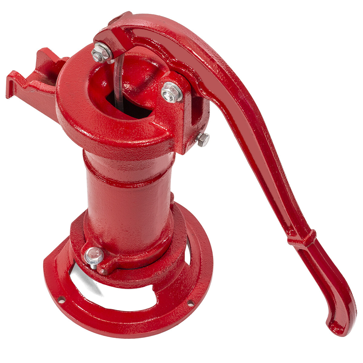 XtremepowerUS Antique Pitcher Hand Pump Red Operated 25' Outdoor Patio Water