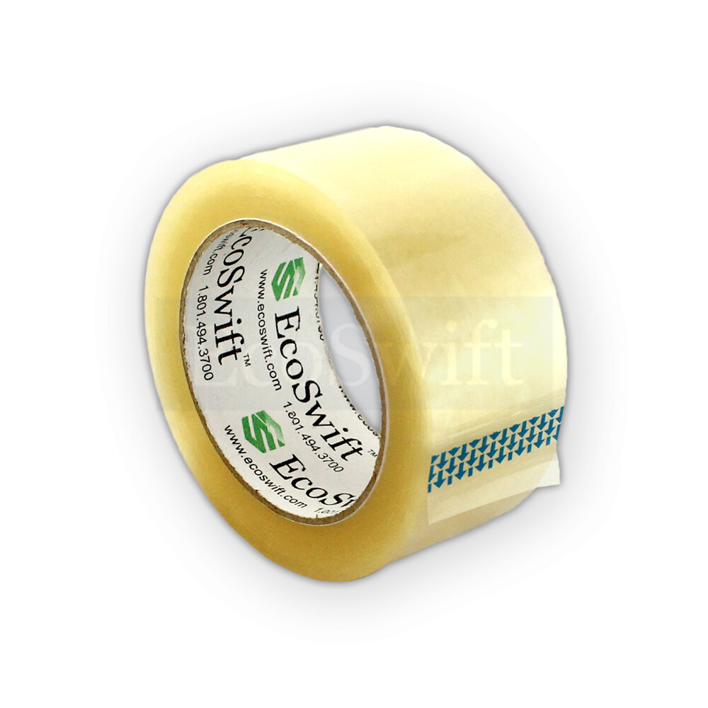 12 ROLLS EcoSwift Carton Box Packaging Packing Tape 2.0mil 2 x 110 yard (330 ft)