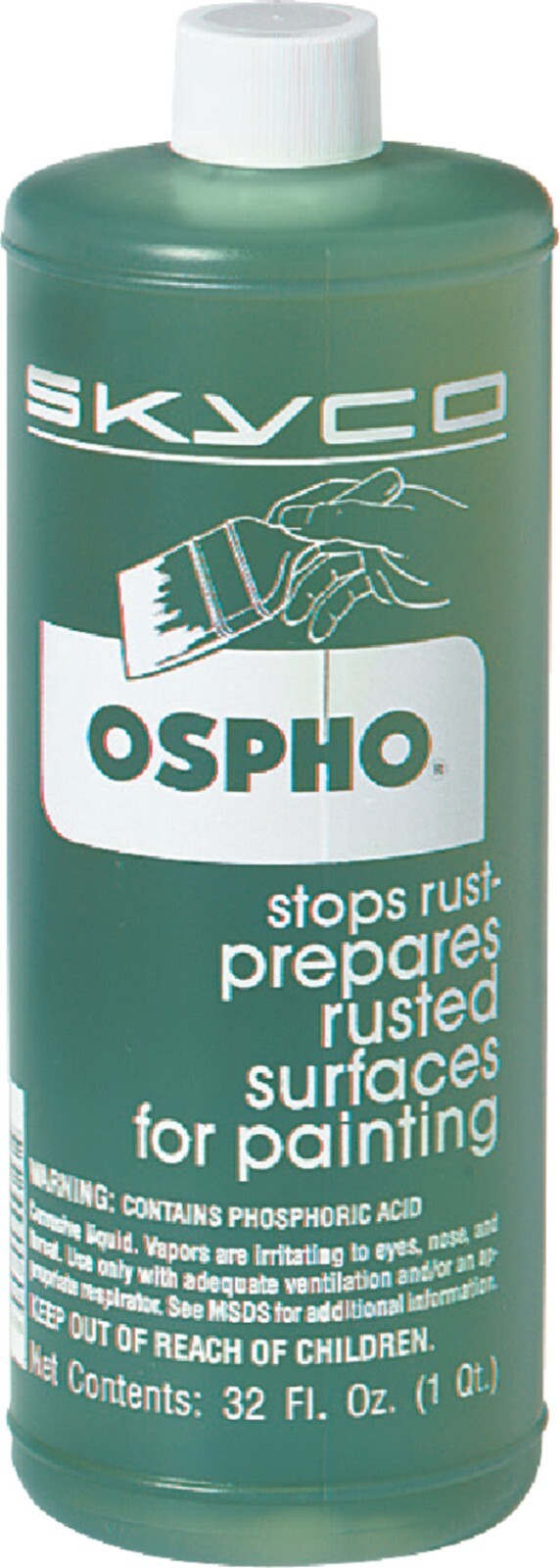 Ospho 605 Metal Treatment Stops Rust, One Quart 32oz