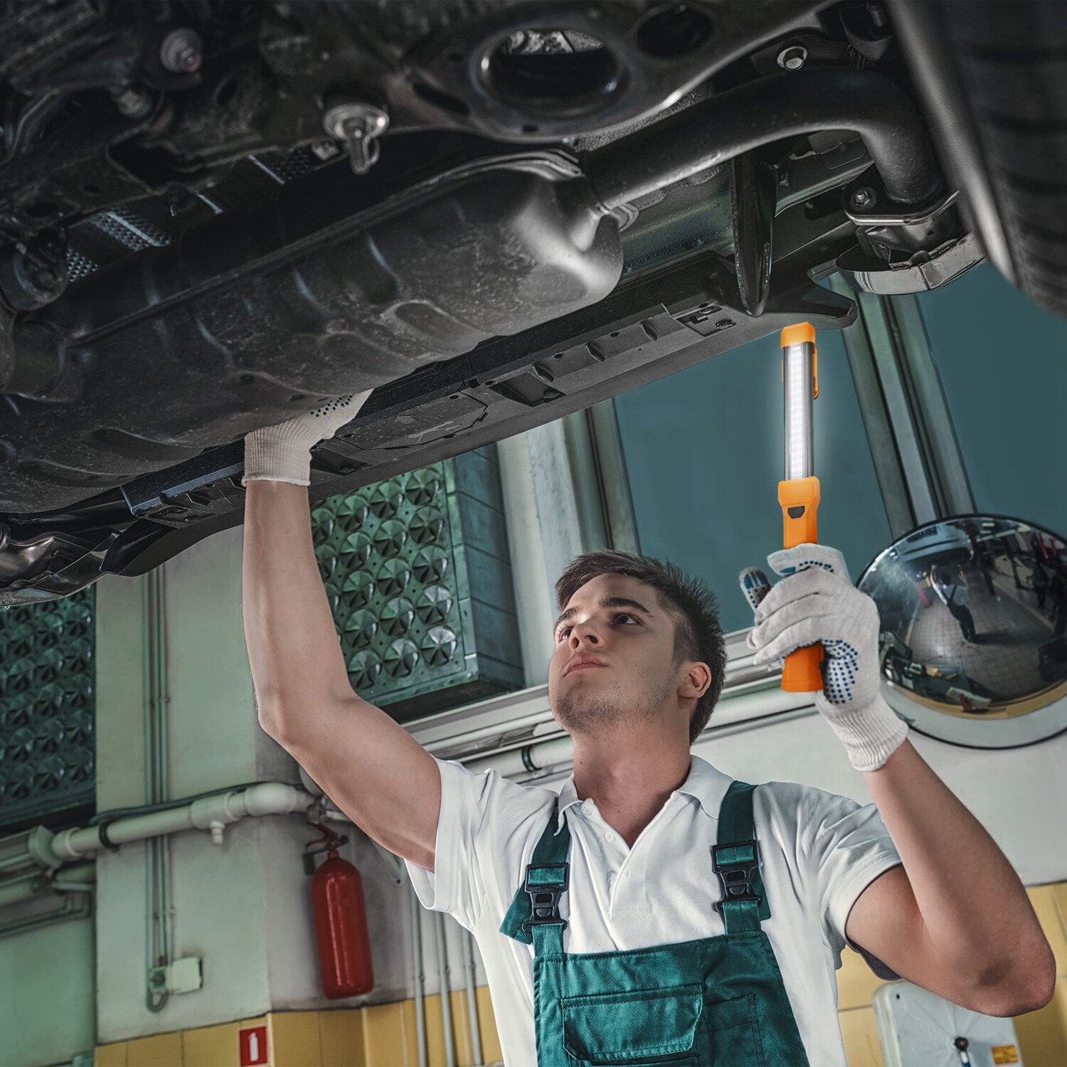 EverBrite 2-PACK 1000LM LED Work Light 4 Lighting Modes Rechargeable Work Light