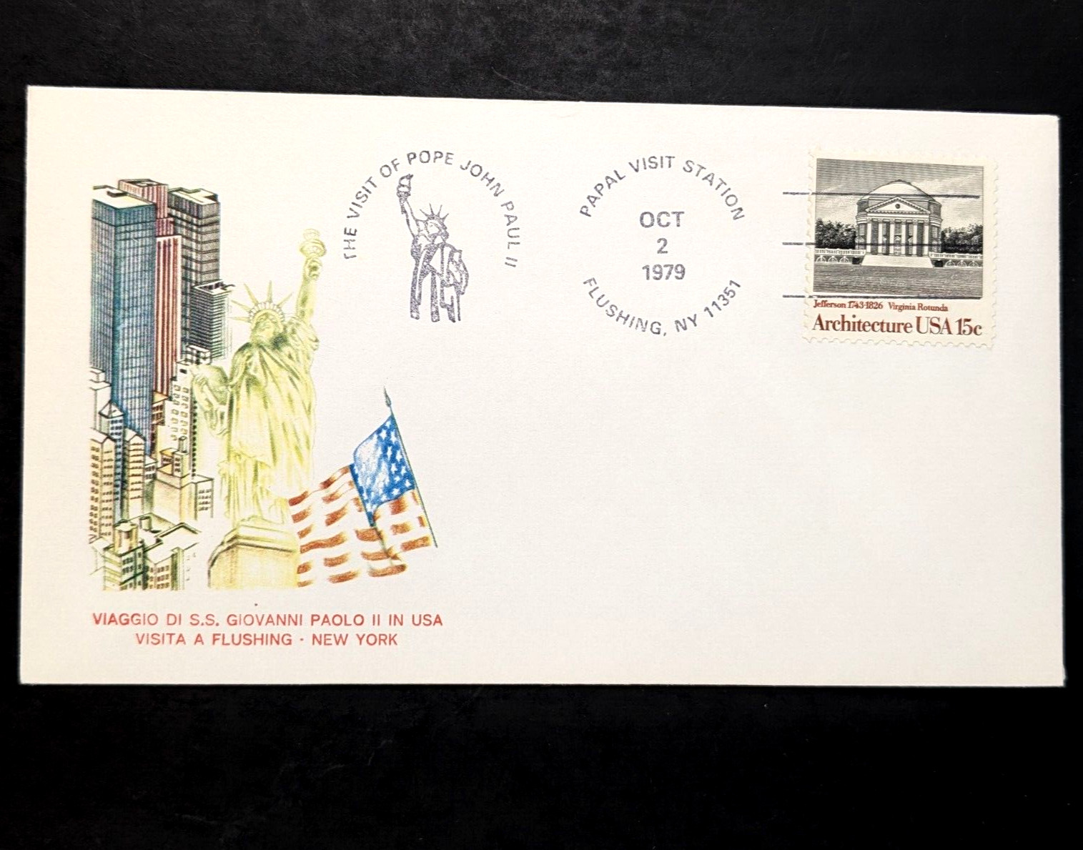 Pope John Paul II, The Golden Series Trip to Ireland, US & UN Covers