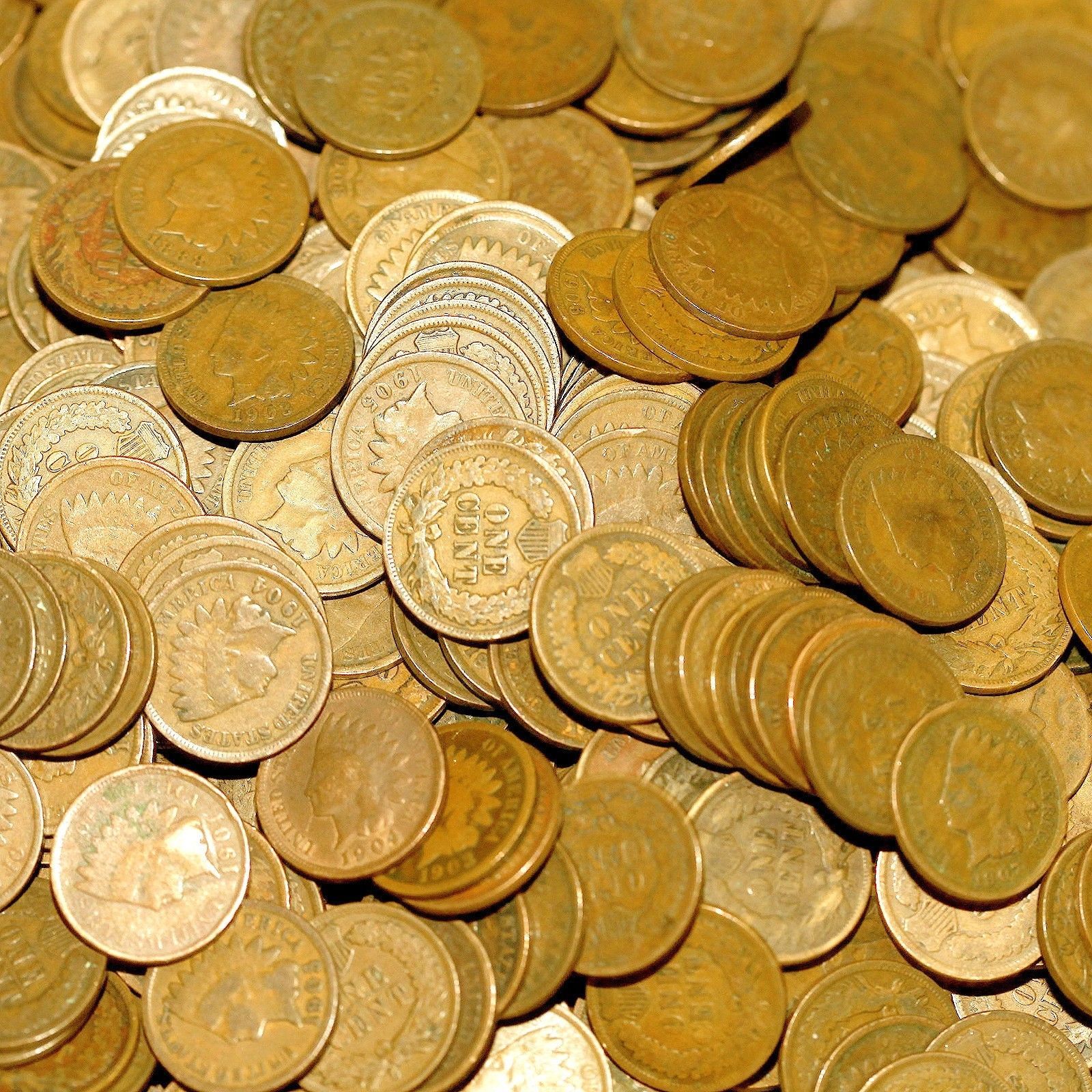 Indian Head Penny Lot , Assorted Dates , Circulated, Choose How Many!